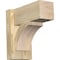 Ekena Millwork Thorton Block Rough Sawn Outlooker, Douglas Fir, 6"W x 12"D x 12"H OUT06X12X12THR05RDF - alternate 1